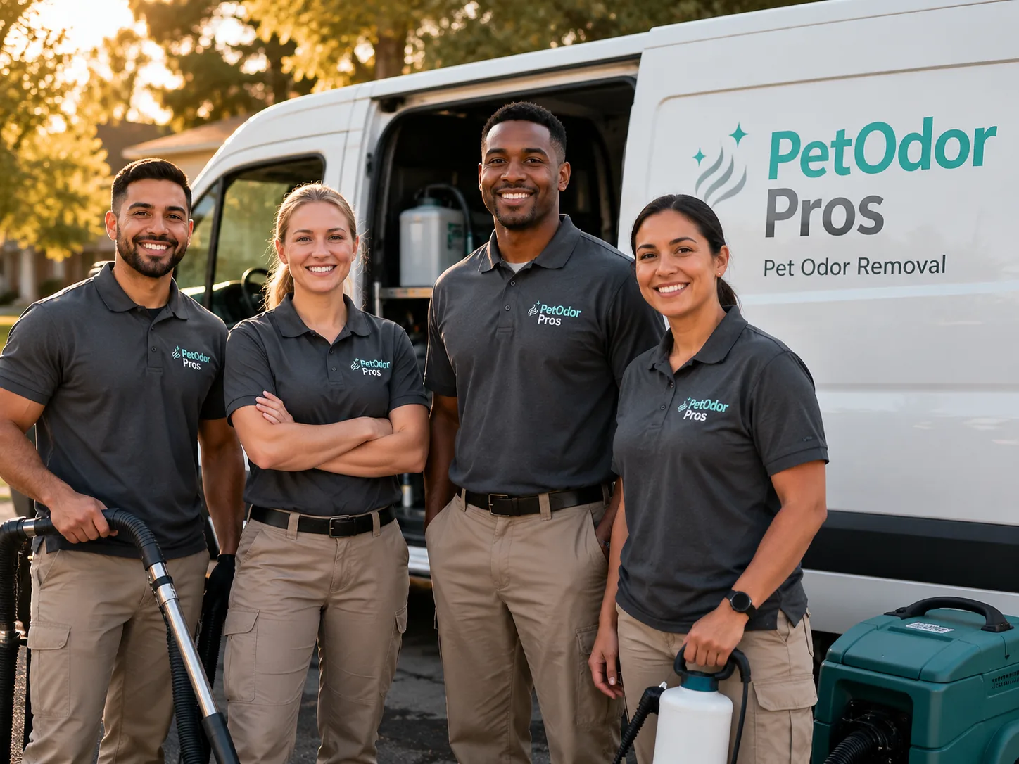 Pet Odor Removal team serving Kingsley, MI